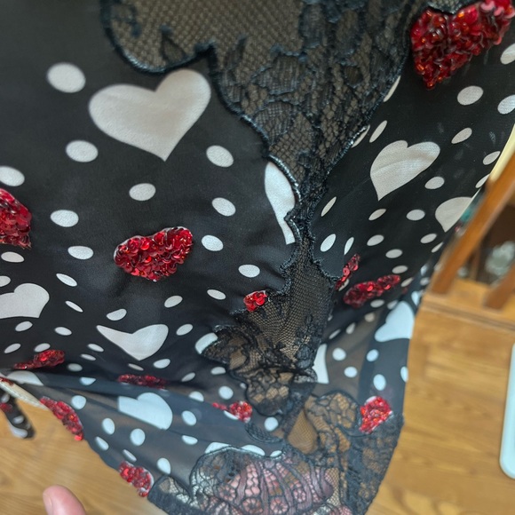 Valentines top see-through size XS - Picture 5 of 7